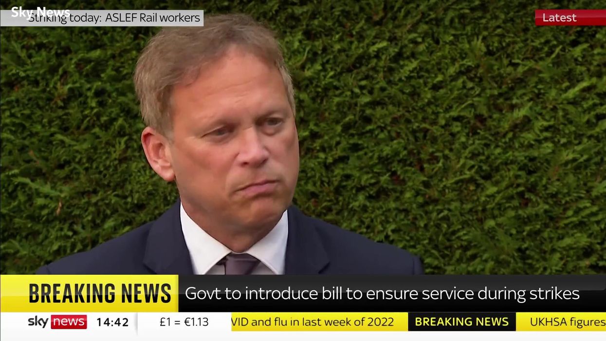 Grant Shapps reveals why he airbrushed Boris Johnson out of a photo