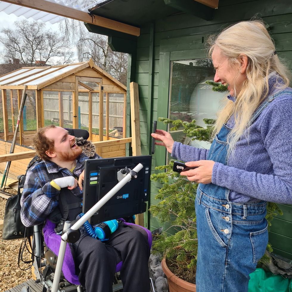 Plant Pots and Wellies, a gardening scheme for children and adults with additional needs, was a runner up