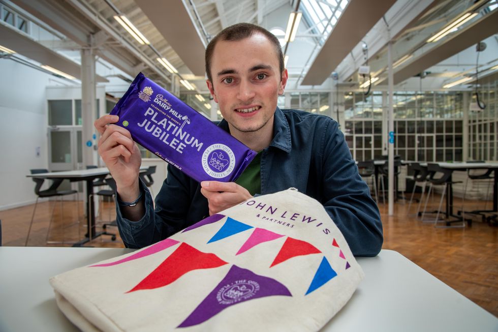 Student designer of Jubilee emblem says seeing it everywhere is a ‘pleasure’