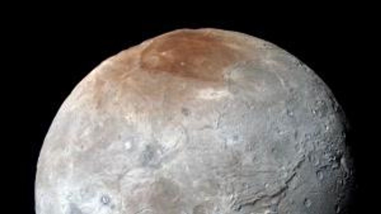 Pluto’s moon has an unknown red North Pole - and scientists may know why