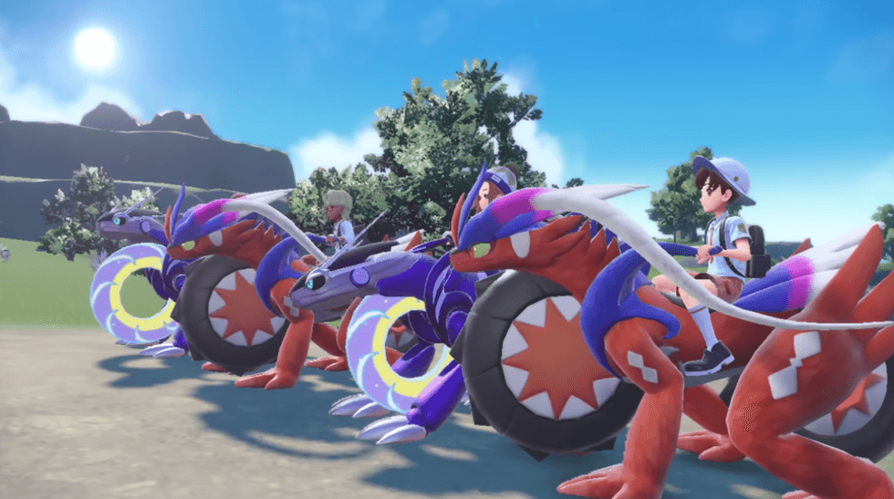 Gamers angry over motorcycle Pokemon that doesn't use wheels - but there's a good reason