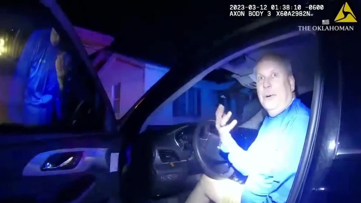 Awkward moment police captain thinks he can finesse way out of DUI arrest
