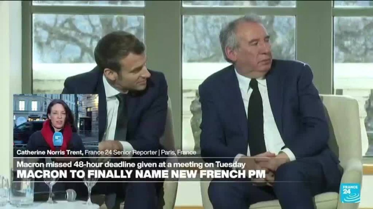 Donald Trump’s aggressive handshake technique mocked by Donald Tusk and Emmanuel Macron