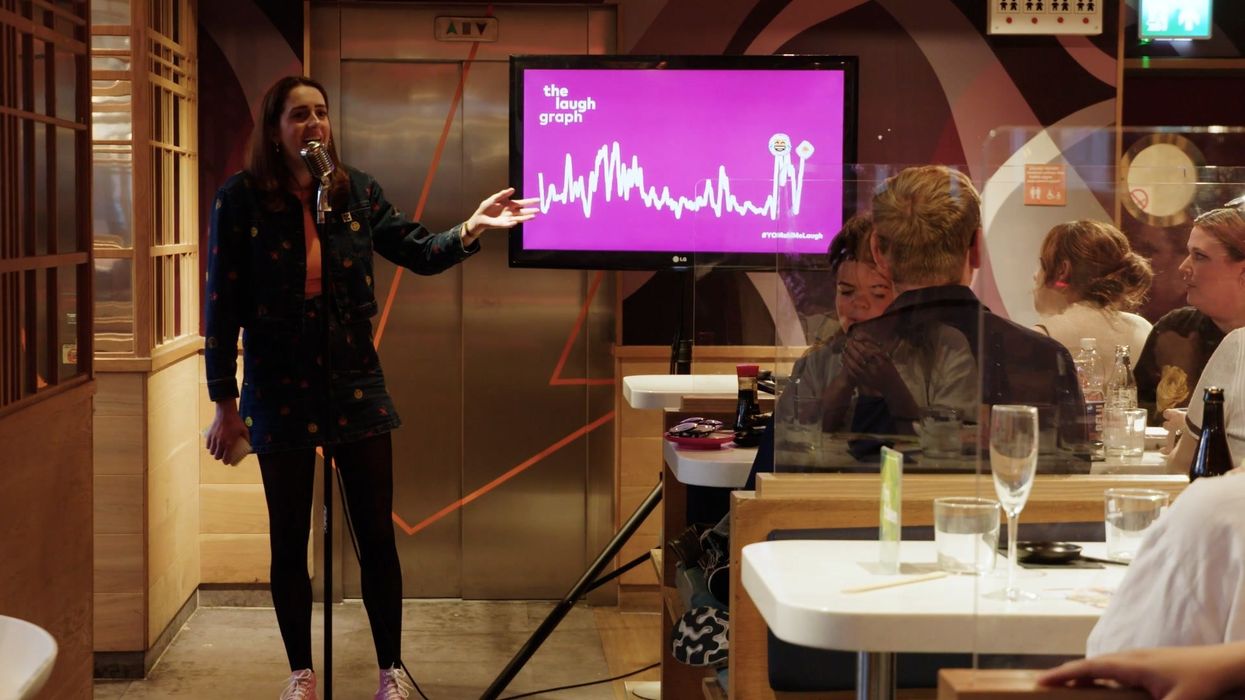 A restaurant powered by laughter has been opened in honour of Edinburgh Fringe