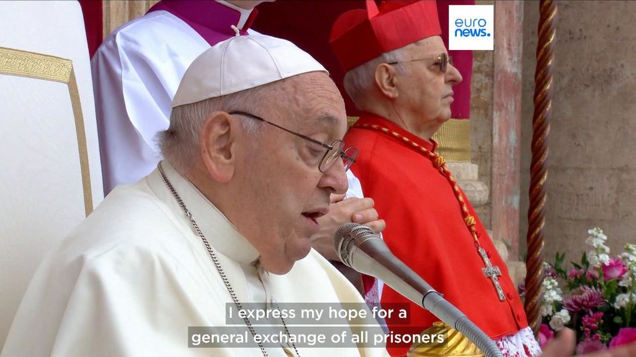 Pope Francis calls for ceasefire in Gaza during Easter message