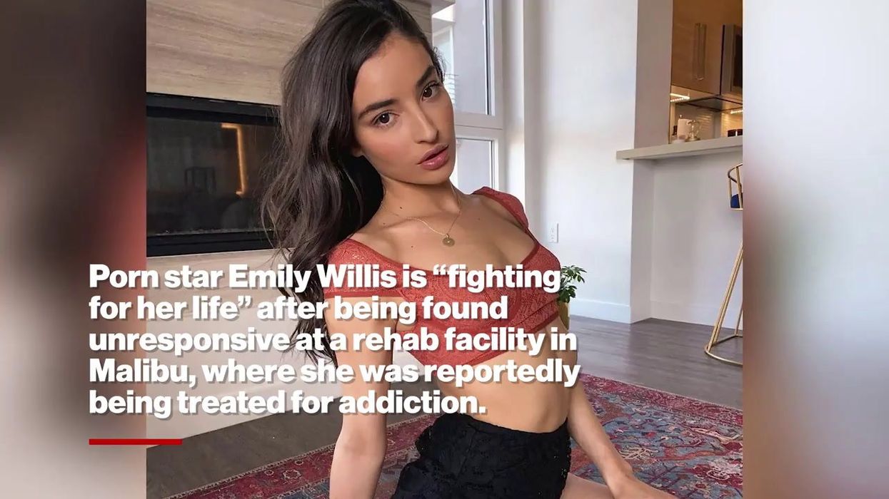 Adult film star Emily Willis remains in critical condition in hospital