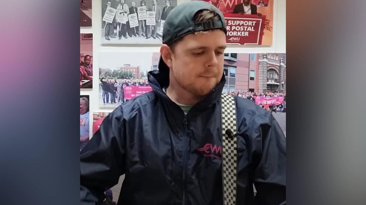 Postal worker drops CWU acoustic anthem ahead of strikes