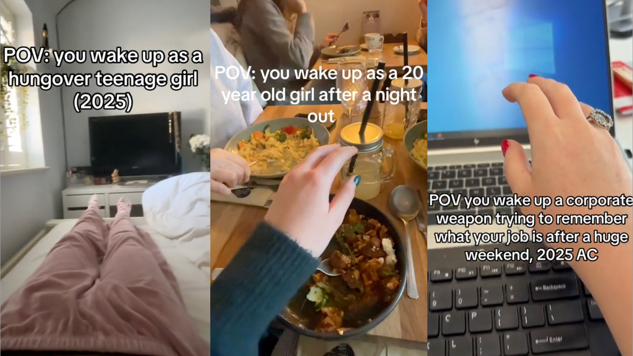 POV AI plague TikTok sound is being used to show the horrors of modern life