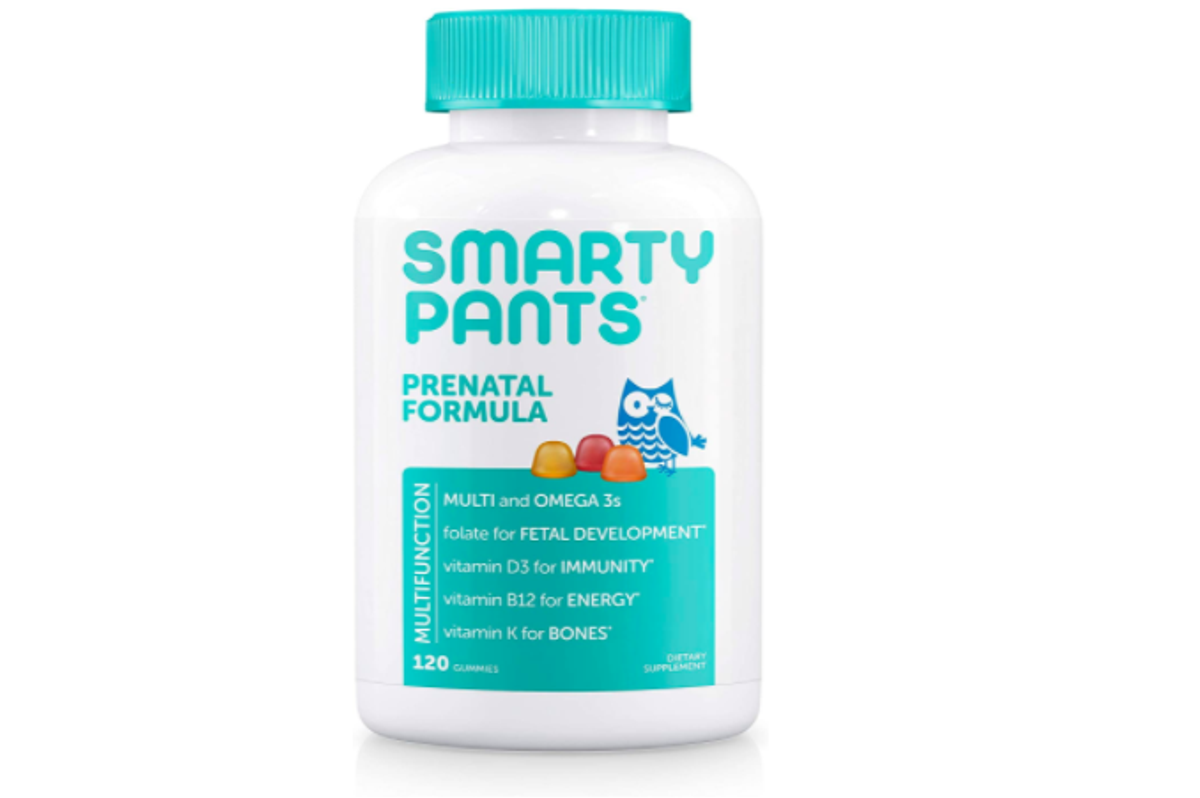 SmartyPants Prenatal Formula Daily Gummy Multivitamin indy100