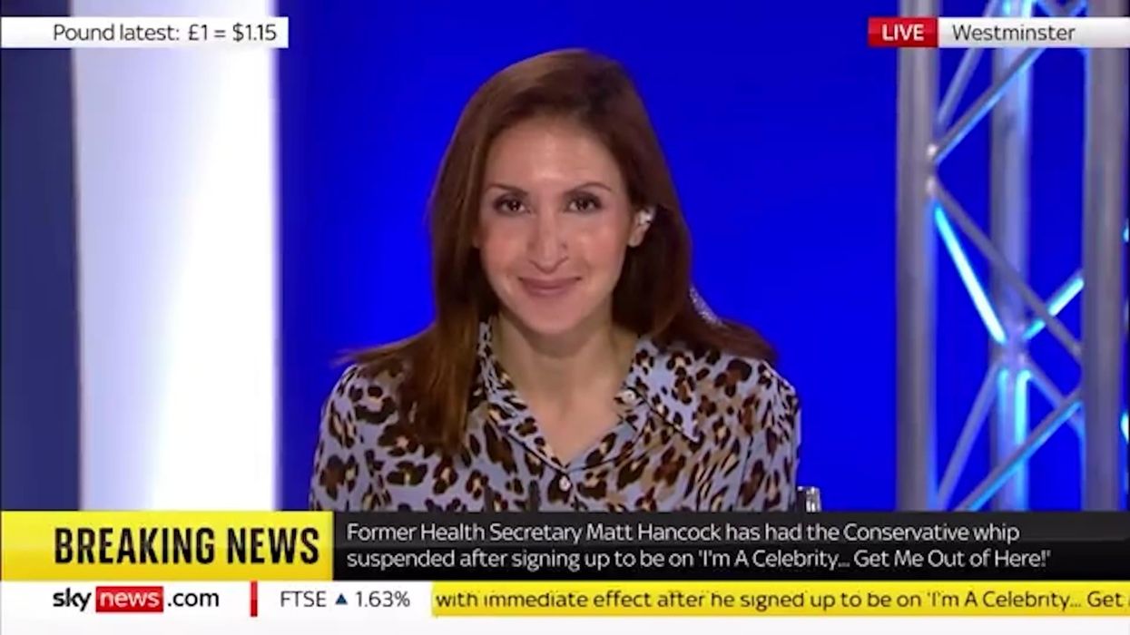 Presenter jokes Matt Hancock should be 'wary of hidden cameras' as MP joins I'm A Celeb