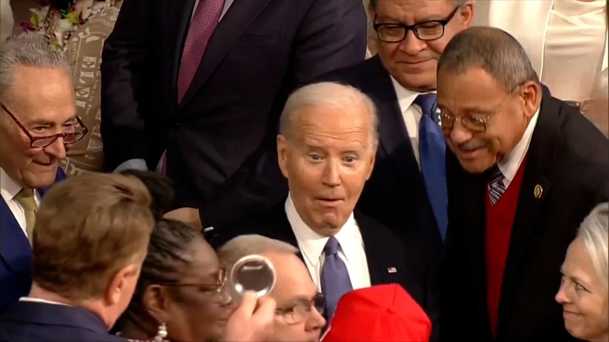 Joe Biden's reaction to Marjorie Taylor Greene is the funniest thing you'll see today