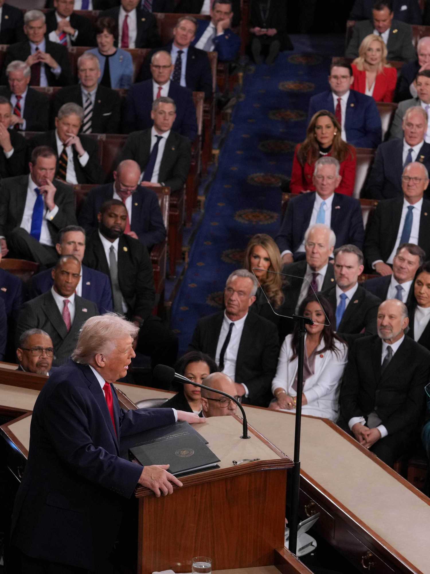 Trump's rambling 108-minute State of the Union address in full