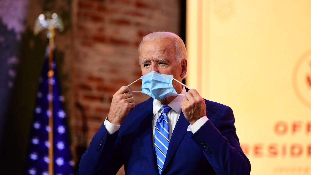 President-Elect Biden Delivers Thanksgiving Address In Wilmington