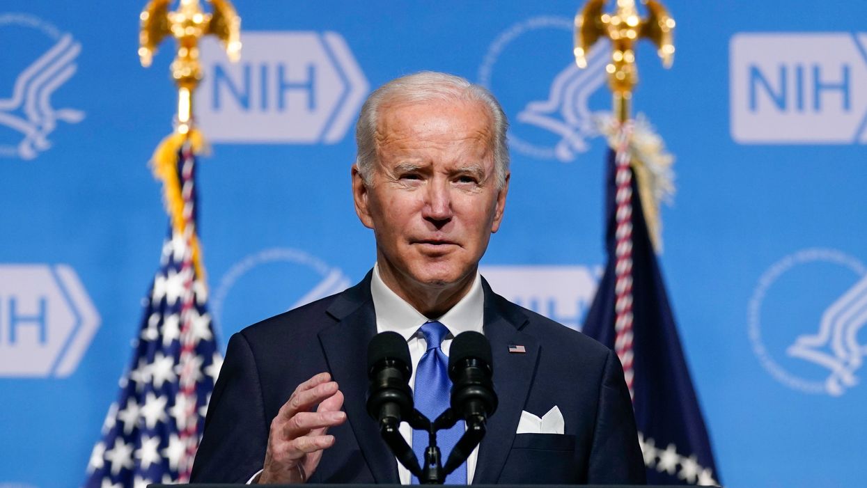 <p>President Joe Biden sounds different in an address to the public today. </p>