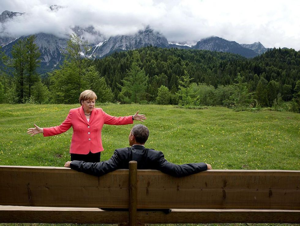 President Obama and Chancellor Merkel, Kr\u00fcn, 2015