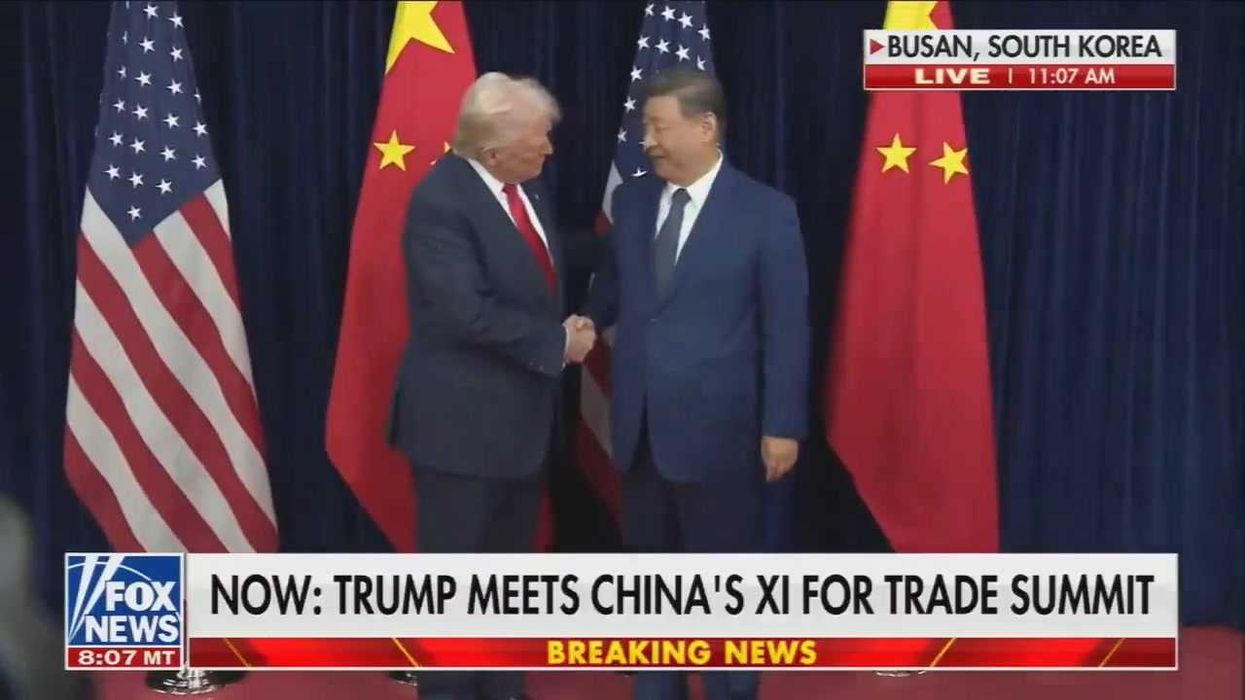 President of China Xi Jinping couldn't look more unimpressed with Donald Trump during 'cold' exchange