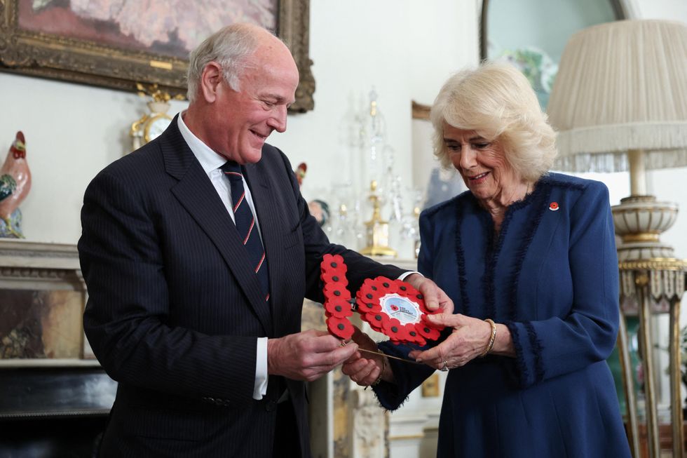 Camilla thanks Poppy Factory for work supporting veterans