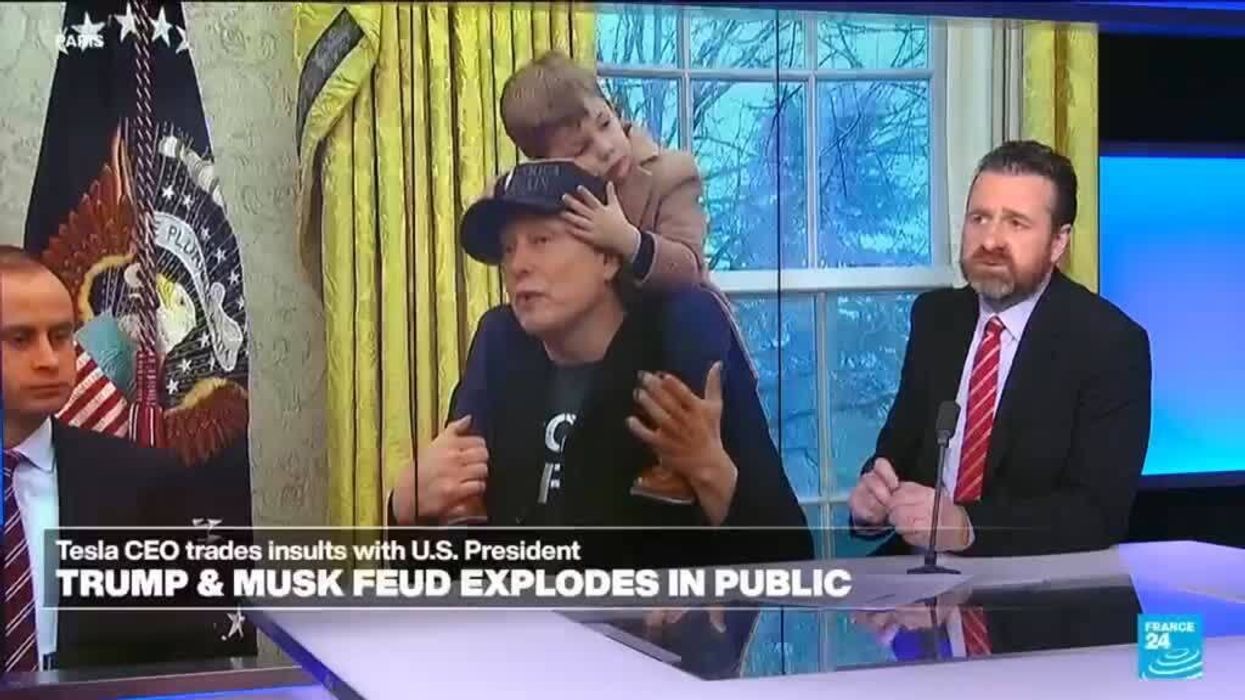 People are comparing Trump and Musk's breakup to this iconic film scene