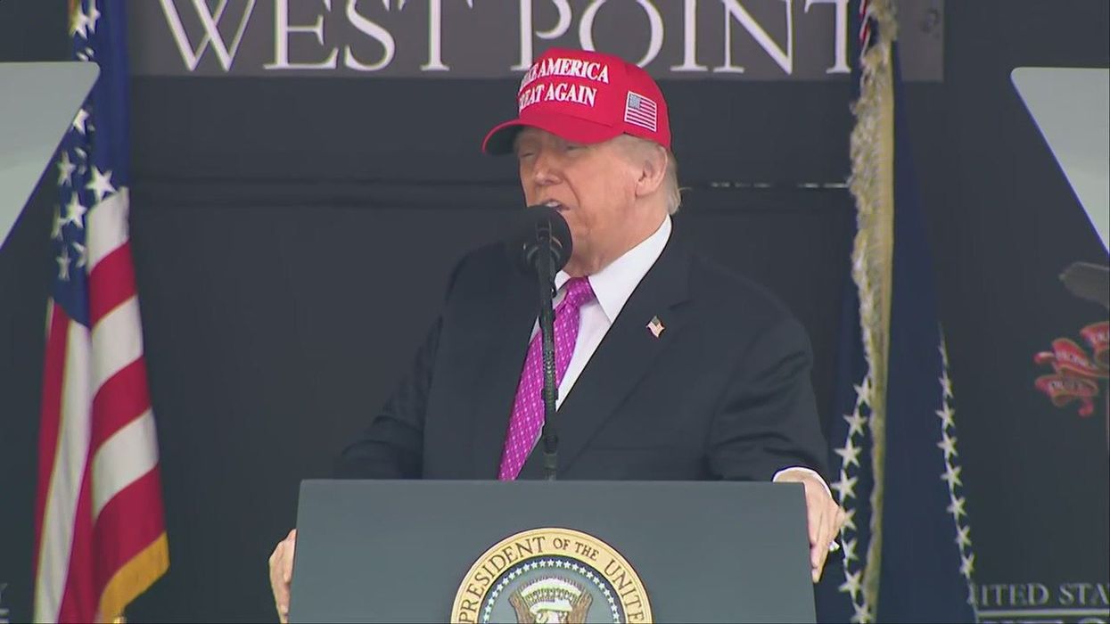 Donald Trump slammed for breaking key tradition at graduation ceremony following 'embarrassing' address