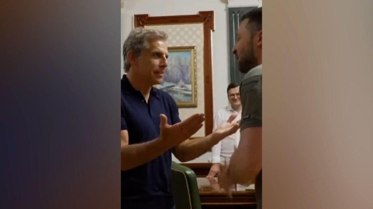 Ben Stiller just met President Zelensky and it was incredibly wholesome