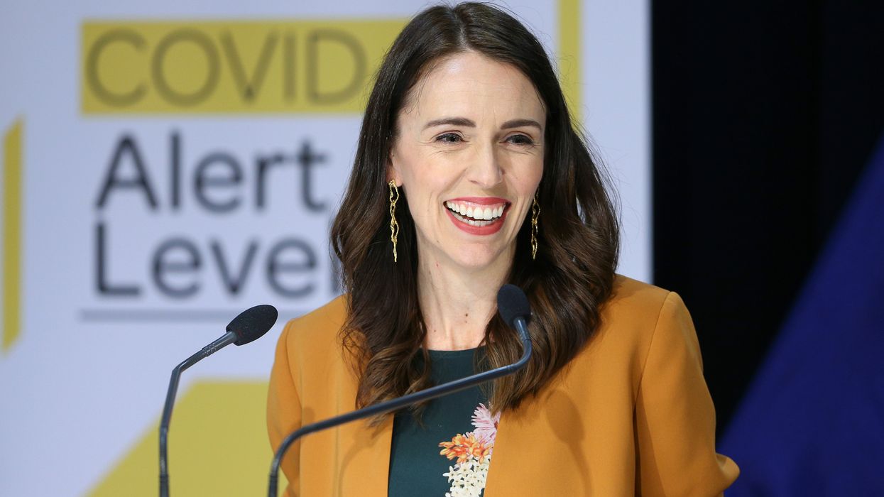 Prime Minister Jacinda Ardern speaks to media during a post cabinet press conference at Parliament on June 08, 2020 in Wellington, New Zealand.