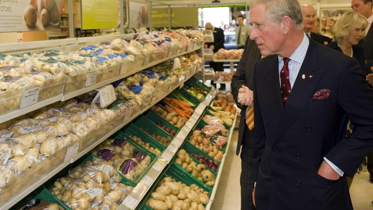 Prince Charles thoroughly confused by a trip to Waitrose.