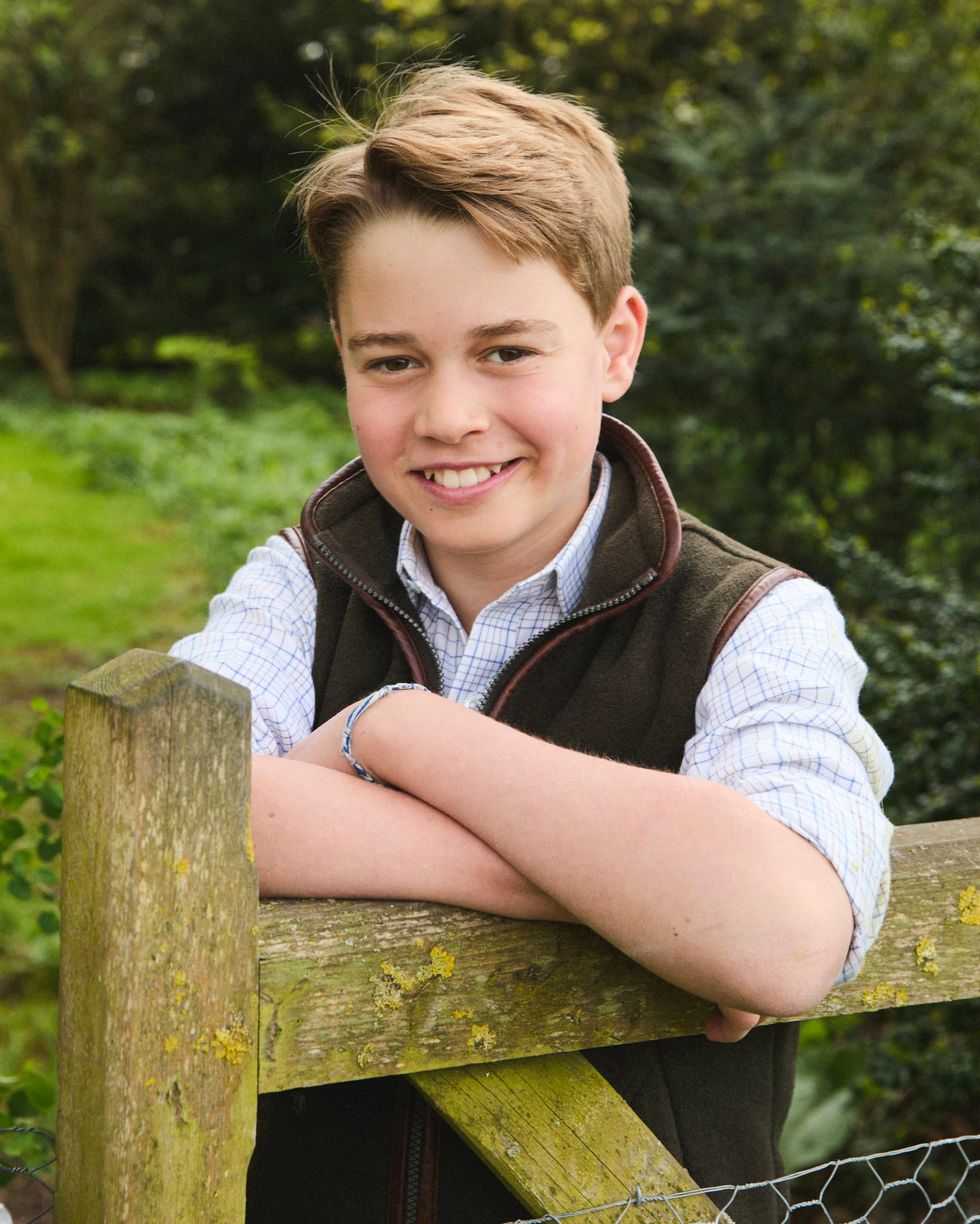 William and Kate release new photo of George to celebrate his 12th birthday