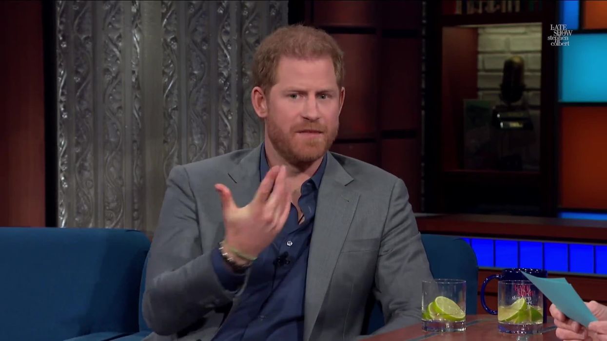 Prince Harry discusses 'fanny' in first public appearance since Spare drama