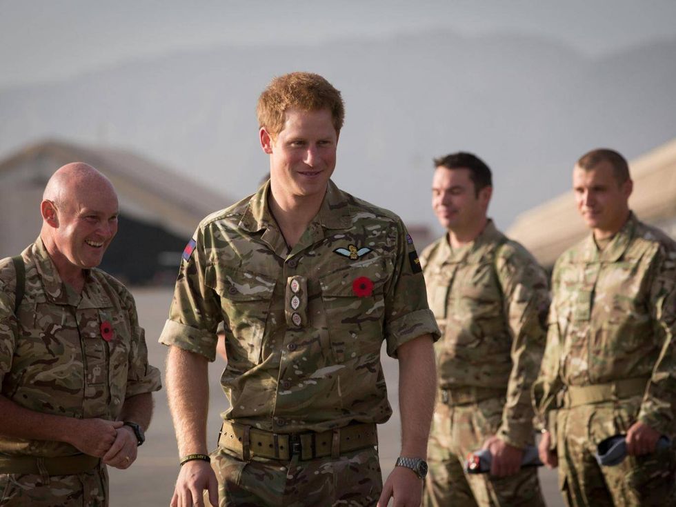 Prince Harry left the army in 2015 after two tours of Afghanistan