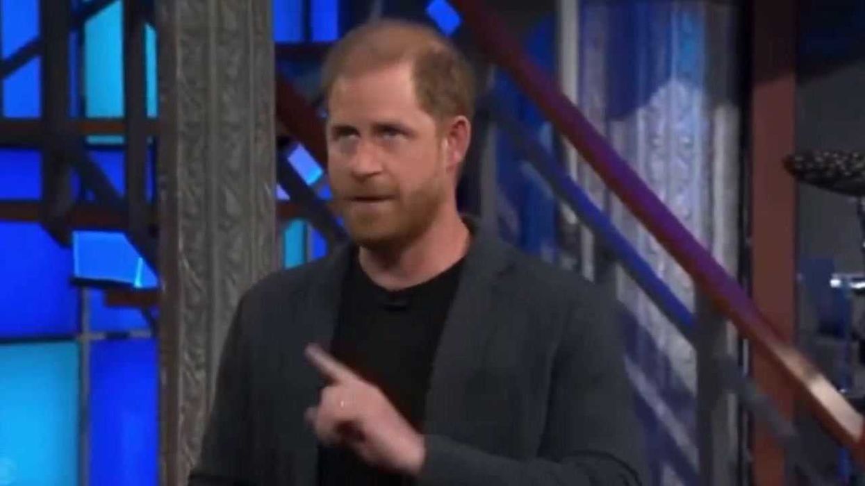 Prince Harry makes unexpected dig at Trump on The Late Show with Stephen Colbert