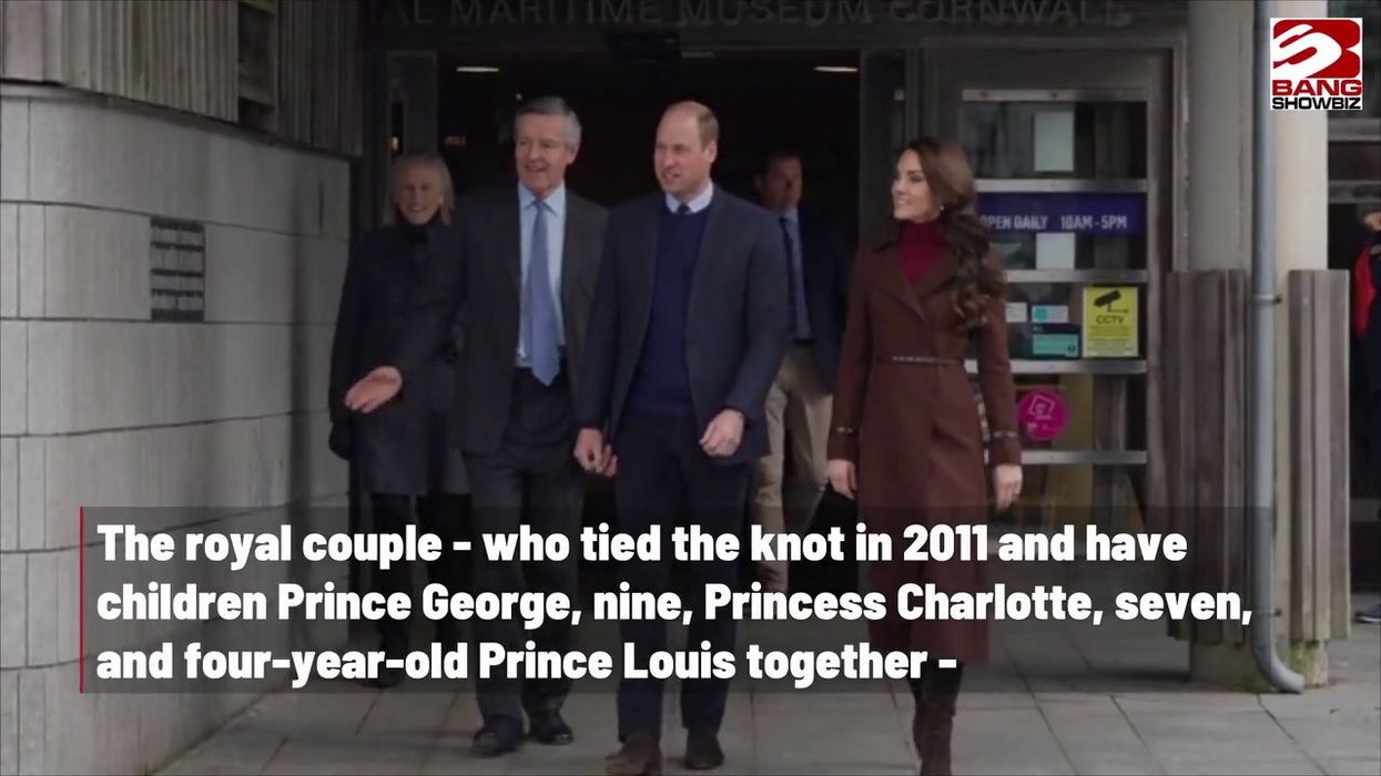 Prince William and Kate Middleton share incredible BAFTAs PDA with 'bum tap'