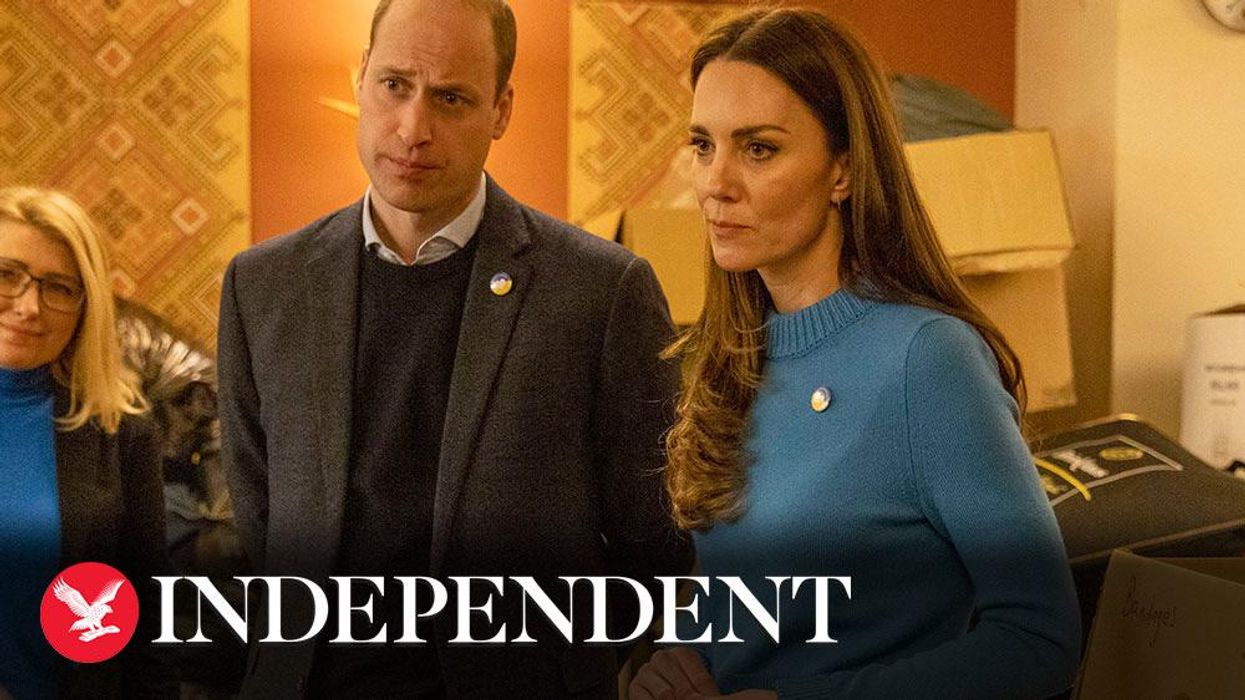 The Duke and Duchess of Cambridge say their children are "asking all about" Ukraine