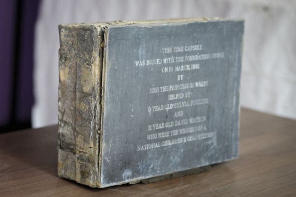 Princess Diana time capsule opened