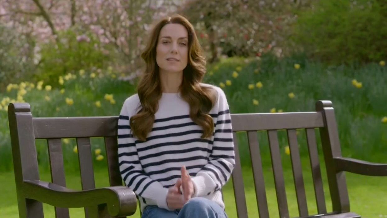 Why did Getty add an editors note to the Kate Middleton's cancer announcement video?