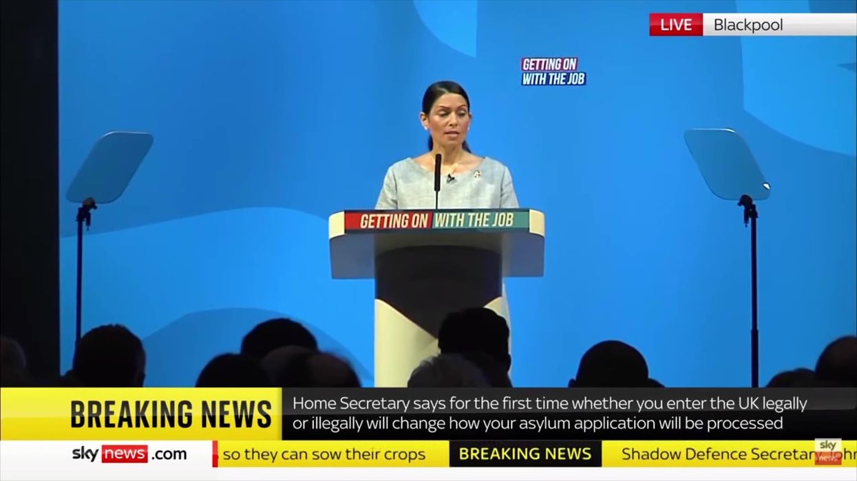 Amanda Holden slams Priti Patel after returning home from Ukraine border