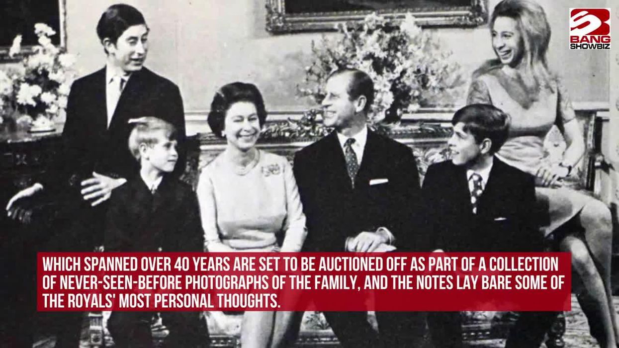 This letter from the Queen won't be opened until 2085