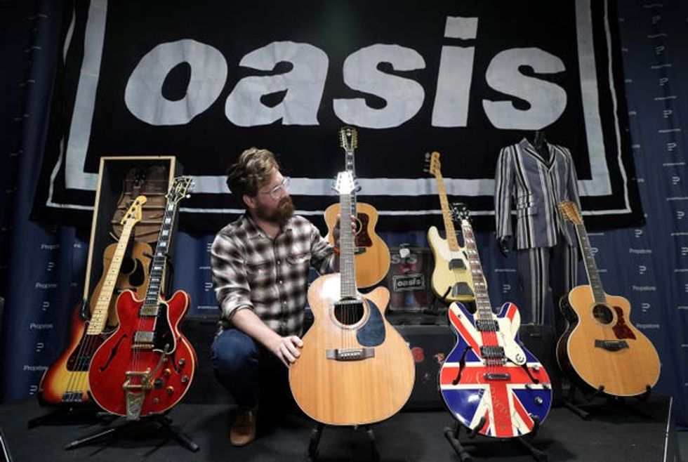 Propstore music memorabilia auction