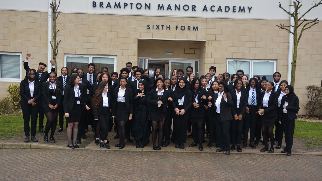 Pupils at Brampton Manor Academy who have received Oxbridge offers