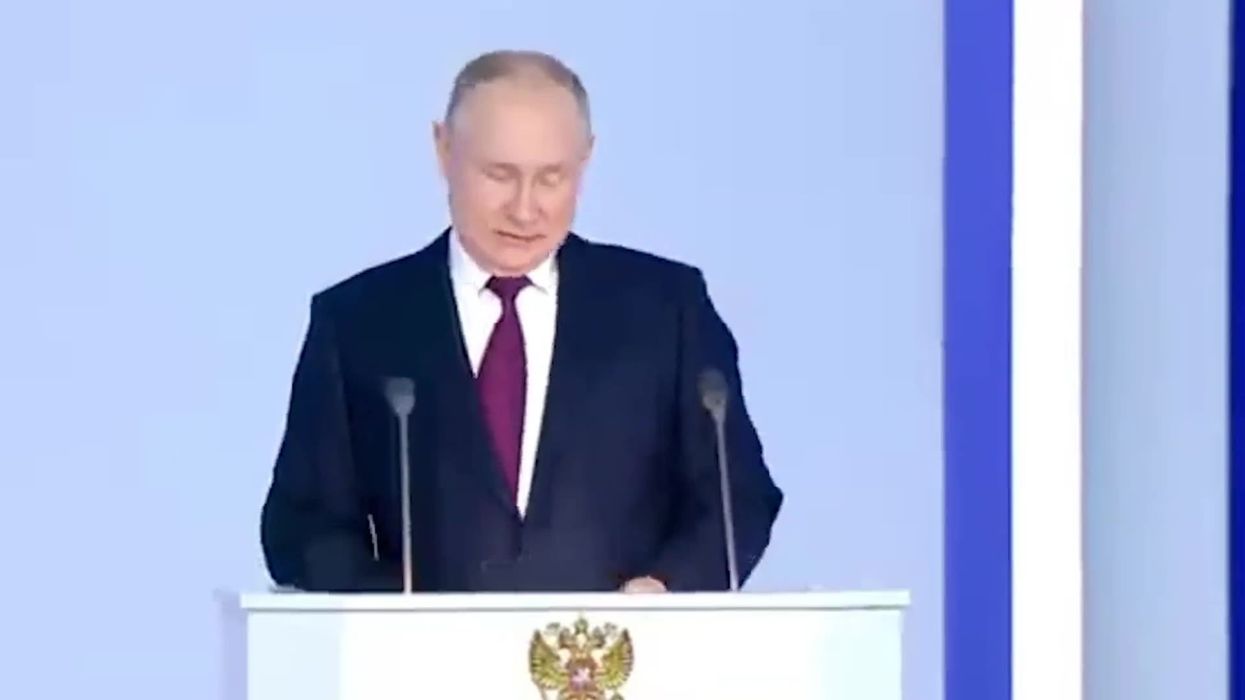 Seven of the weirdest quotes from Putin's State of the Nation address