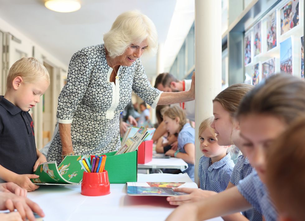 Camilla tells young book lovers: You are all going to be stars