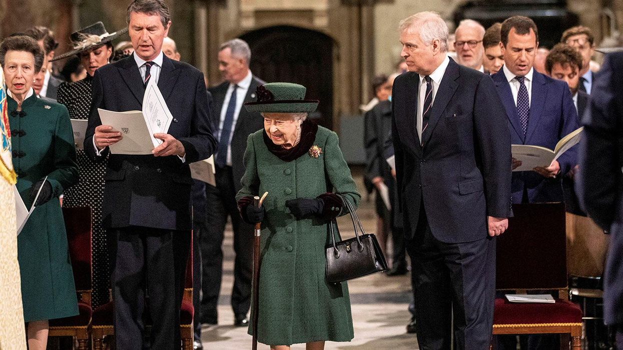 'Prince Andrew is a sweaty n**ce' graffiti already spotted at Glastonbury