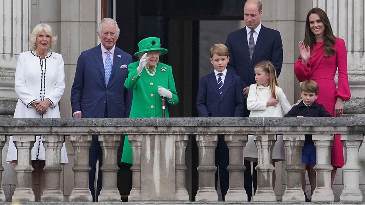 A woman fell asleep behind Prince Charles at the Jubilee and people are obsessed