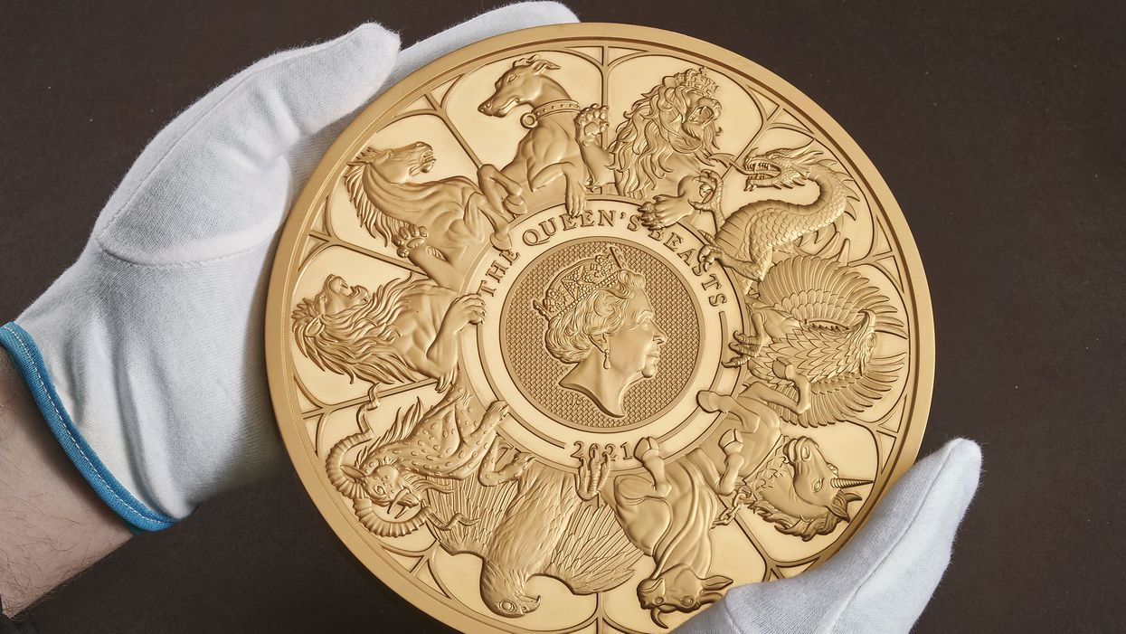 Queen’s Beasts coin