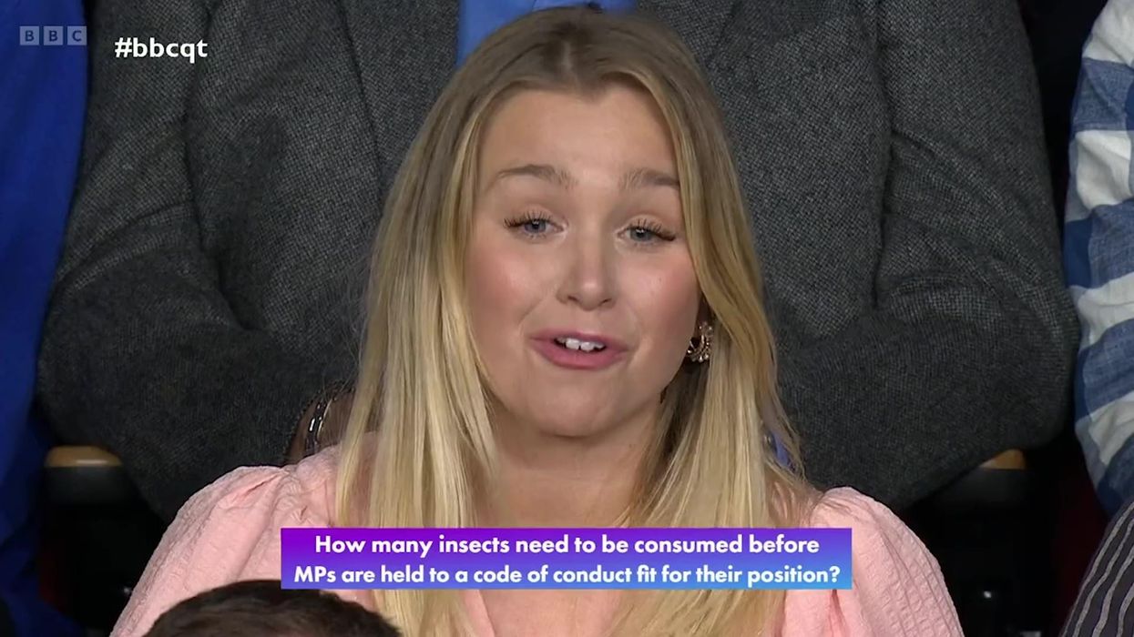 Question Time audience member makes perfect point about Matt Hancock
