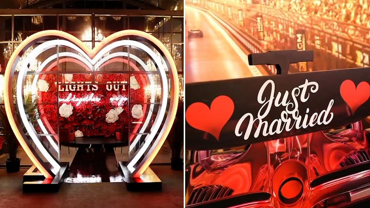 F1 fans can get married at Las Vegas Grand Prix with first-ever 'Race To The Altar' chapel