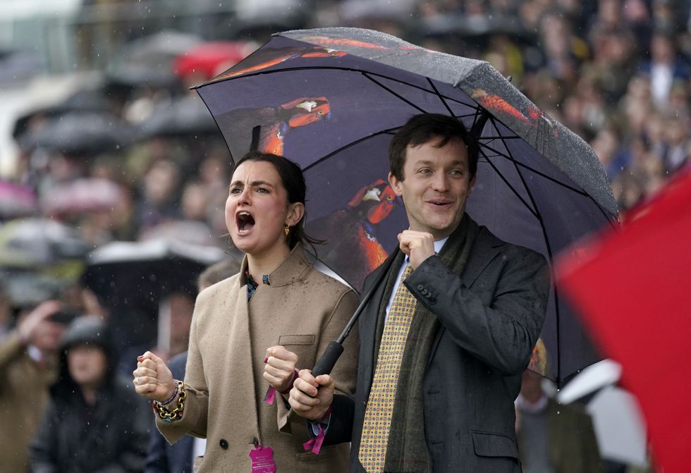 In Pictures: Weather makes the biggest splash at Cheltenham Ladies Day