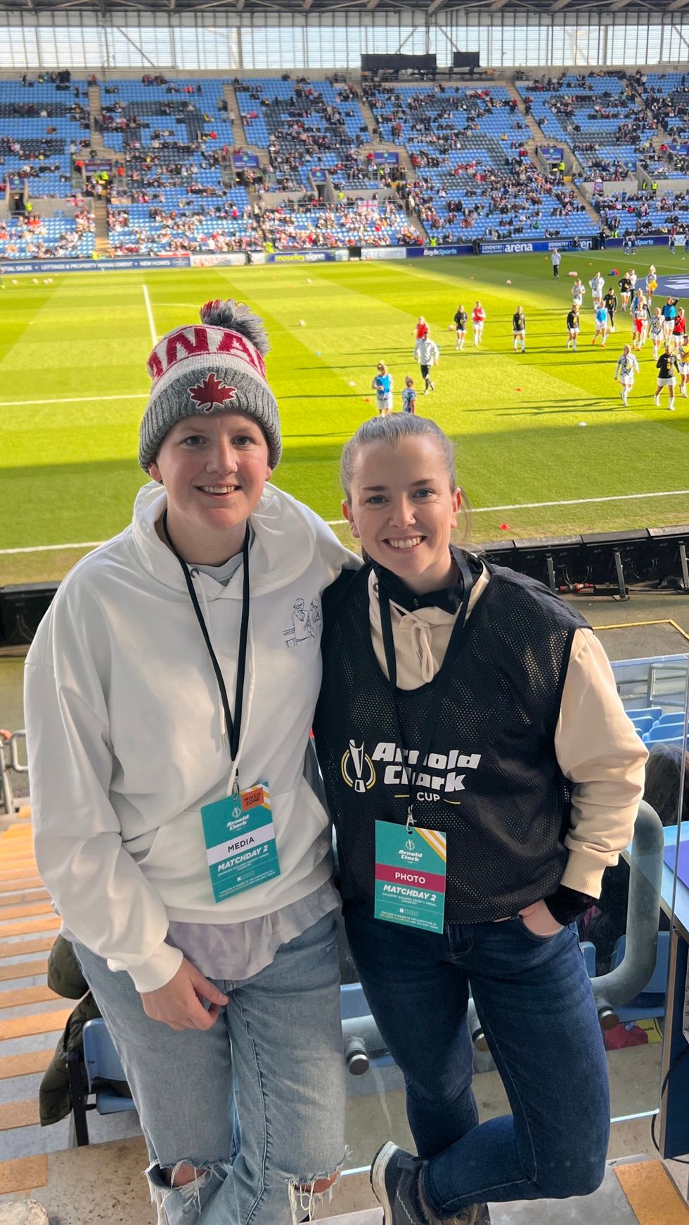 Rachel O\u2019Sullivan (right) and Sophie Downey were inspired by the 2012 Olympics