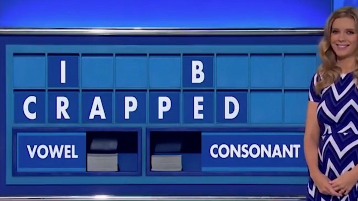 Rachel Riley blushes as Countdown board spells another NSFW phrase
