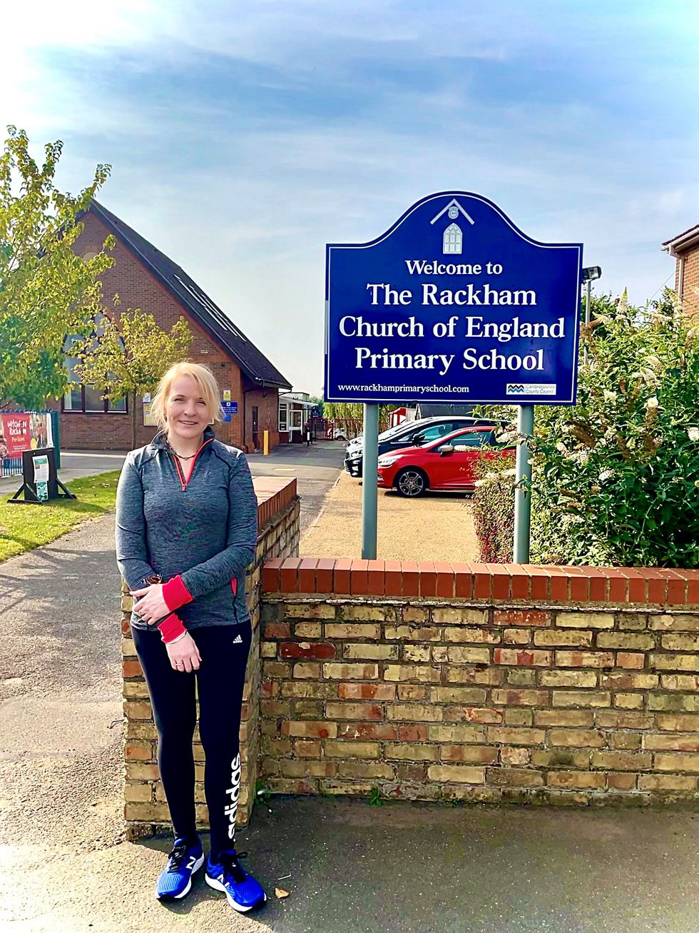 Rackham Church of England Primary School\u2019s headteacher Bridget Harrison. (Rackham C of E Primary School/ PA)