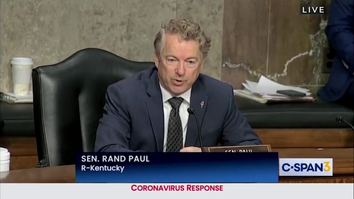 Rand Paul re-worked a Neil Young song to defend Joe Rogan and it's very cringe